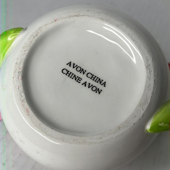 Avon Elegant 3D Tulip Sugar Bowl and Spoon with Lid - Picture 7 of 7